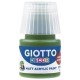 PINTURA ACRIL.GIOTTO 25 ml VERDE BOSQUE - Pack de 6 unidades